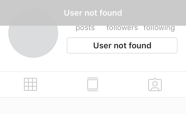 Pengguna Instagram Tidak Ditemukan